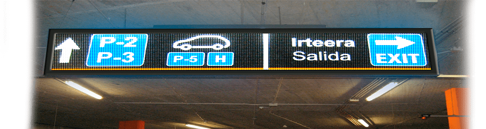 Parking cartel led2